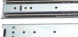 Full Extension Sliding Door Channel Hardware Iron Finishing OEM Service