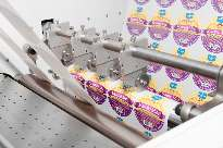 Full Servo Motor High Automatic And Digital Label Cutting Machine 40 - 350mm Width