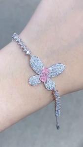 Buy cheap Loose Synthetic Diamond Bracelet Butterfly Product Jewelry Production Earing Necklace product