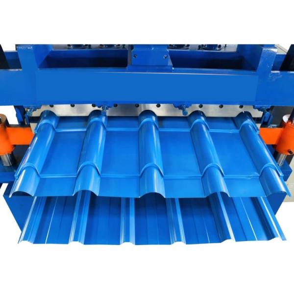 Corrugated Ibr 1220mm Double Layer Roofing Sheet Roll Forming Machine