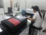 High Resolution Double Beam Spectrophotometer Touch Screen Display For