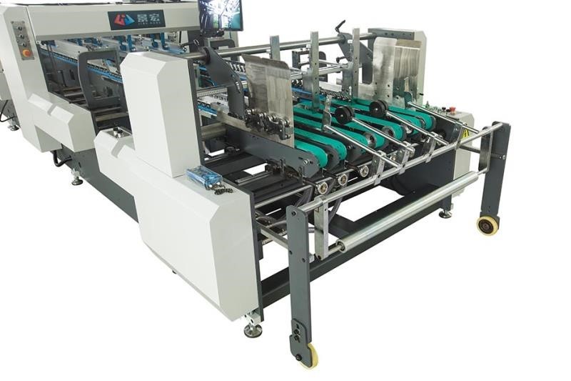 23KW High Speed Automatic Folder Gluer 240m/Min Medium Sized