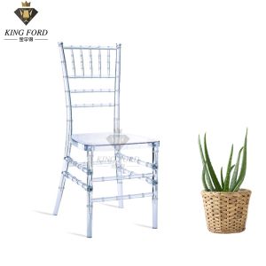 China SGS Polycarbonate Resin Wedding Plastic Chairs For Marriage Hall on sale
