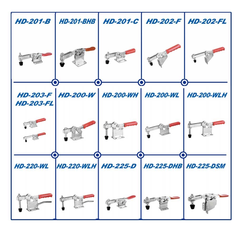 304c toggle clamp, toggle clamps, adjustable toggle clamp