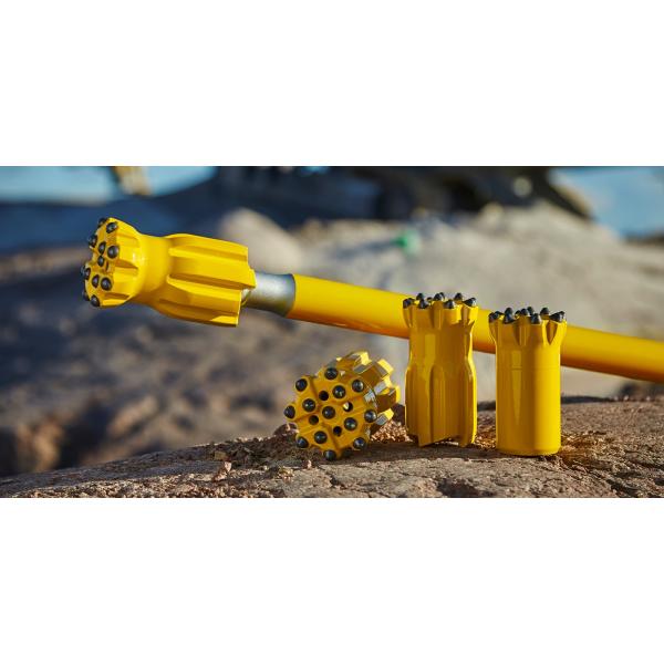 Dia 115mm Rock Drilling Tools T51 Drill Button Bits Atlas Copco Drill Rig