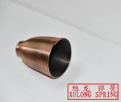 copper plating cup shaped springs special springs for display 