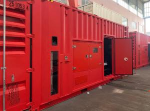 Buy cheap 800kw 1000kva Cummins Containerized Soundproof Diesel Generator Set product