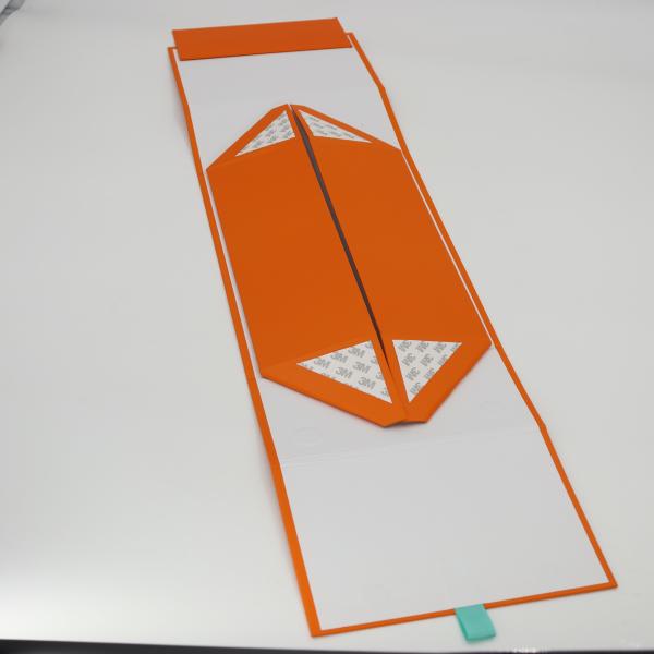 Double Door Custom Foldable Paper Packaging Box Magnetic Closure Cardboard Folding Gift Box