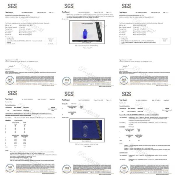 Glossy Black 60g Cream Jar Packaging glass material With Plastic Lid