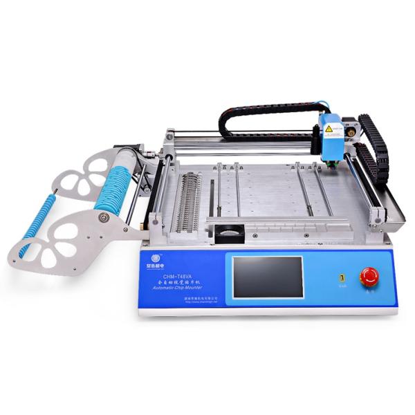 CHMT48VA Vibration Feeder SMT Pick And Place Machine Prototying Batch Production