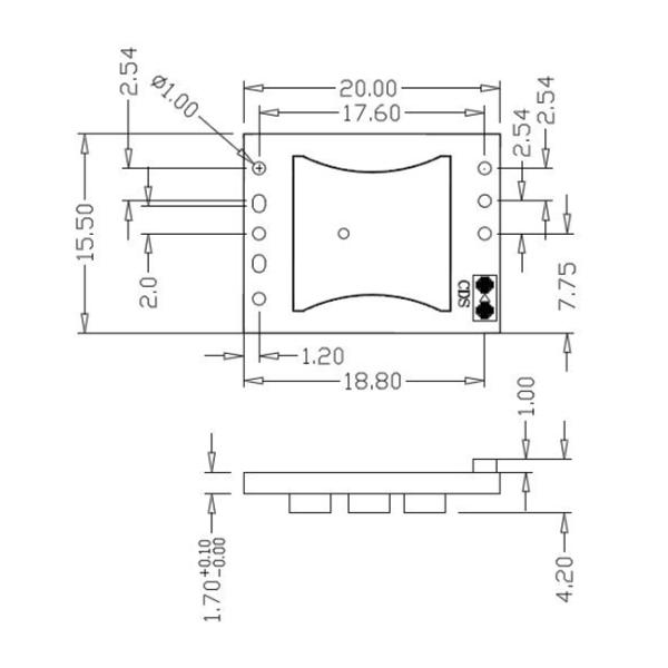 Small Size MIC01-5GH01 Microwave Module With Multi - Function Extension Pins
