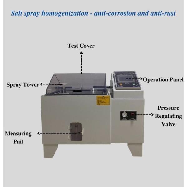 GB10593 Neutral Salt Spray Corrosion Test Chamber for Electronic Electroplating Plastic