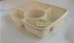Takeout Takeaway Good Eco Sugarcane 800ml Lunch Box Clamshell Disposable