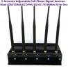 5 Antenna Power Strength Adjustable Mobile phone Jammer GSM/CDMA/DCS/PHS/3G/4G LTE/WiMax for sale