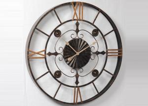 Buy cheap Home Decor Handmade Antique Metal Wall Art Clock product