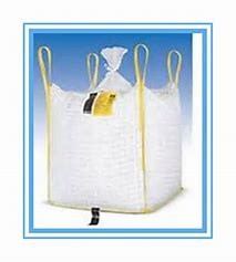 Buy cheap 4 Panel 3300lbs Flammable Goods Conductive Grid Bag , Ventilated Bulk Bags product