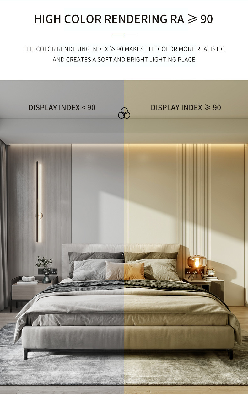 High Density LED COB Strip Light 24V 12V 2700K 4000K