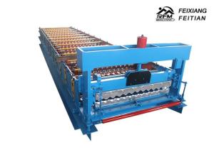 Buy cheap Professional Color Steel Roll Forming Machine 380V 50Hz 3 Phases For Floor Decking product