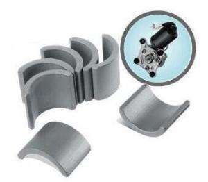 China Customized Joint Mag Sheet Sintered Ferrite Magnet Automobiles Wiper IATF16949 on sale