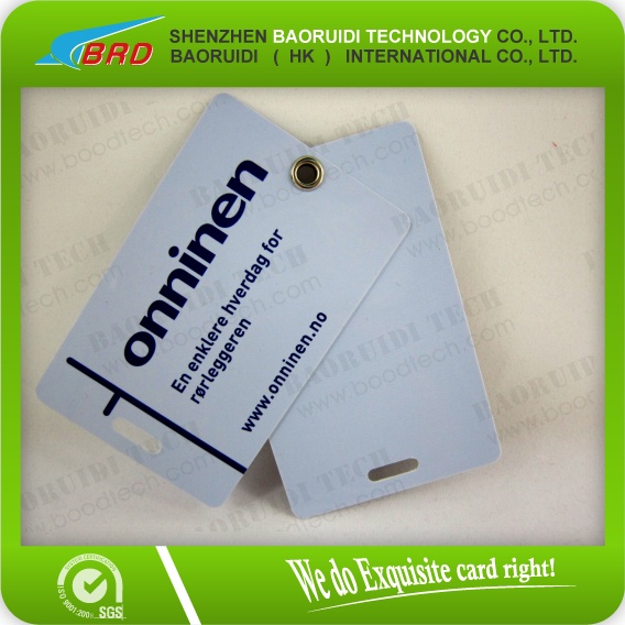 pvc luggage tag