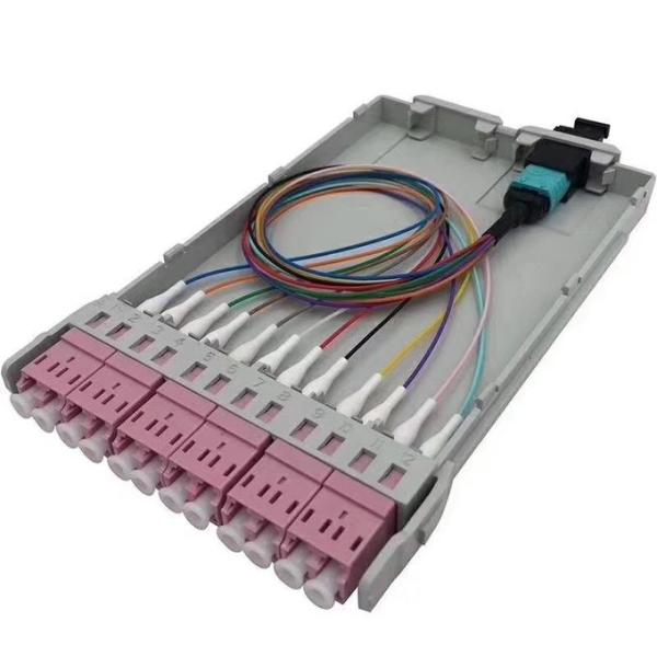 MPO Fiber Optic Patch Panel 10G 40G 100G Data Center Cabling Solutions