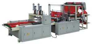 Buy cheap 1.5Kw High Speed Four lines vest bag making machine PLC Control product