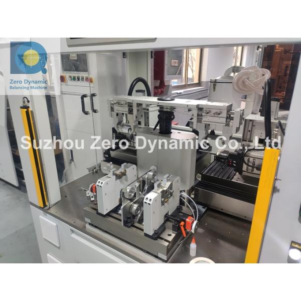 Two Station New Energy Motor Automatic Balancing Machine Magnetic Motor Rotor Drilling Correction Balancer