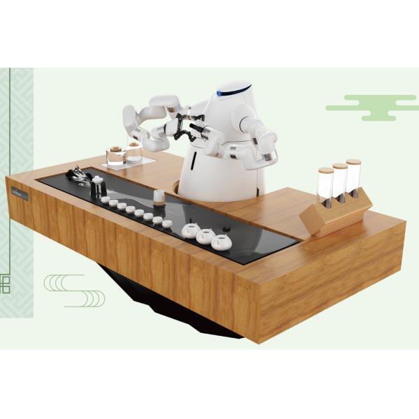Humanoid Two Arms Tea Making Robot 200kg Coffee Delivery Robot make pour over coffee