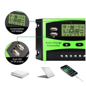 PWM Solar Panel Protection Solar Charger Charge Controller