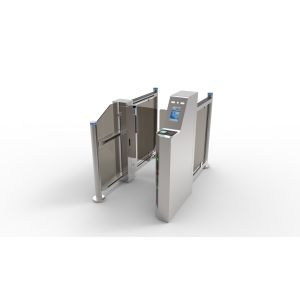 Buy cheap Office Intelligent Swing Pedestrian Barrier Gate Turnstile Access Control System product