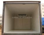 Mini Dongfeng 60hp 4x2 Refrigerated Truck DFA1020FJ12QA Six Wheeler