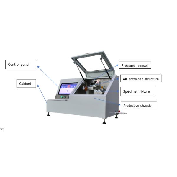 Electric Vehicle Battery Enclosure Pressure Automatic Test System Single Station PLC Control