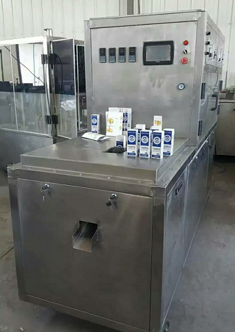 Semi Automatic 1.5L Paper Filling Machine Gable Top Multi Function