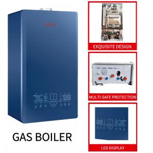 Buy cheap 24kw 26kw Wall Hanging Gas Furnace Blue Lpg Gas Combi Boiler Heatig Bath Dual Funtion product