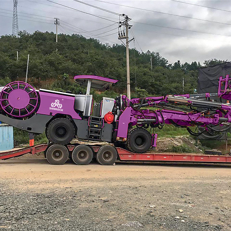 Underground Tunnel Automatic Concrete Shotcrete Machine Hydraulic Jumbo Drilling Rig