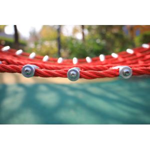 Hanging Rope Playground Hammock Swing Customized For Children