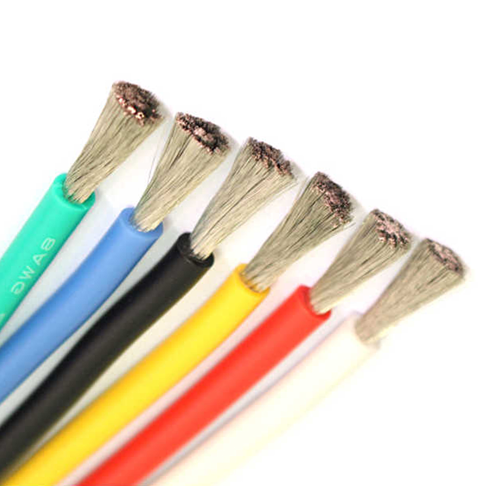 22 AWG AWM 1213 PTFE 105C High Temperature Heat Resistant Wire with Tinned Copper Conductor