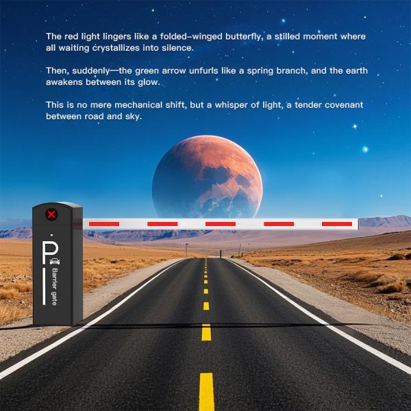 AC110-240V High Speed Boom Barrier Gate