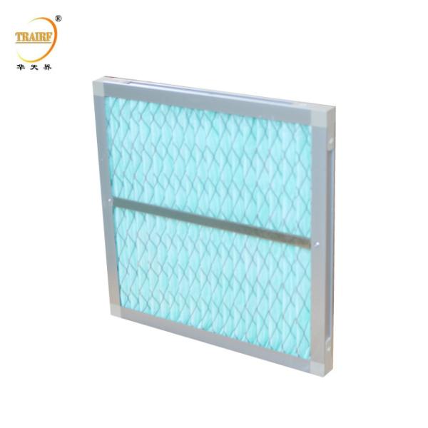 G4 F5 F6 F7 F8 F9 Pre Pleated Media Filter Industrial Panel Air Filter For Laminar Flow Hood