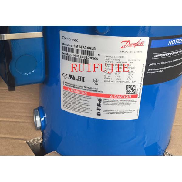 12HP Scroll type Refrigeration Scroll Compressor SM147A4ALB FOR R22