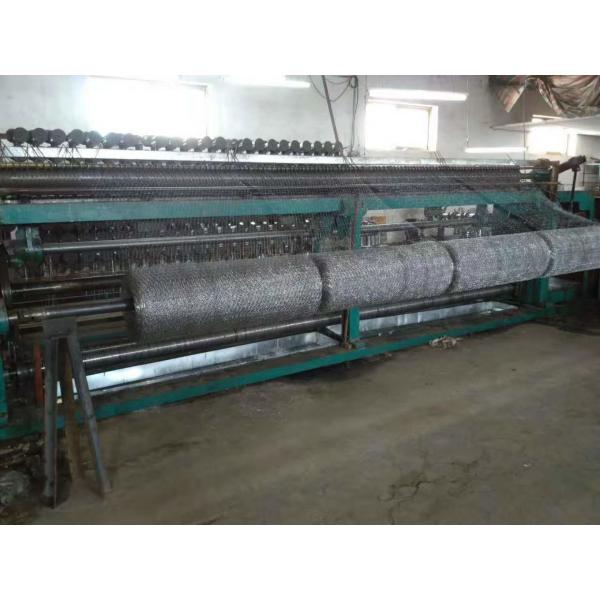 Automatic Reverse Twist Hexagonal Wire Netting Machine 1800mm Width For Chicken
