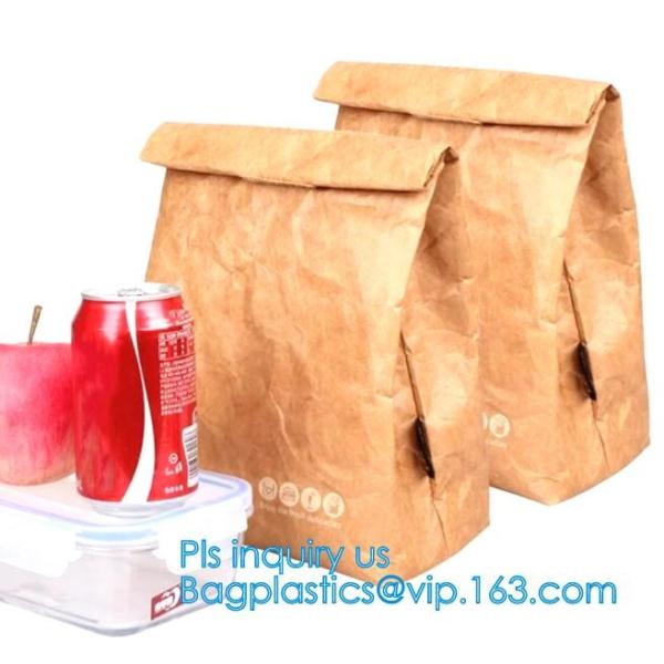 Eco-friendly Tear-resistant Dupont Paper Handbag Durable Tyvek Shopping Waterproof Tote Bag with Zipper bagease package