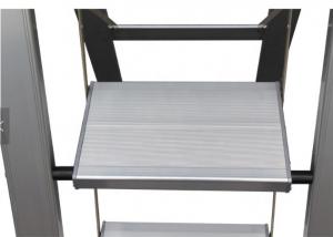 Buy cheap Three Step Aluminium Alloy Ladder 150kg Max Load Capacity 69cm Height product