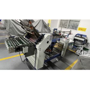Buy cheap Booklet Leaflets Commercial Paper Folding Machine With PLC Electrical System product