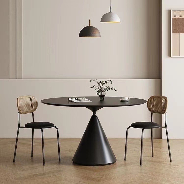 Customized Sintered Stone Marble Dining Table Set 4 Chairs Dining Table Set 6 Seater