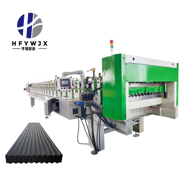 Dual Profile Design Double Layer Roll Forming Machine Stable Performance For Metal Roofing Production