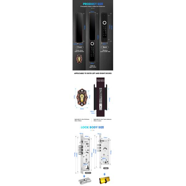 IP68 Waterproof Door Locks
