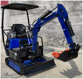 LG16EU 9.9KW 2300rpm Mini Crawler Excavator For Road Digging