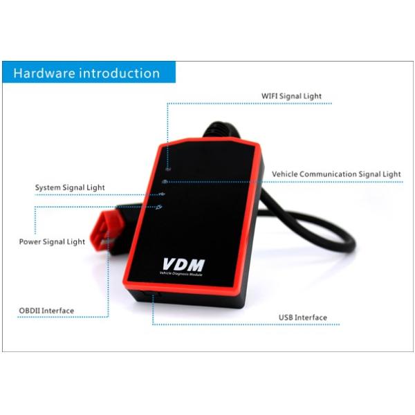 VDM UCANDAS WIFI Full System Automotive Diagnostic Tool (Better than Autocom)