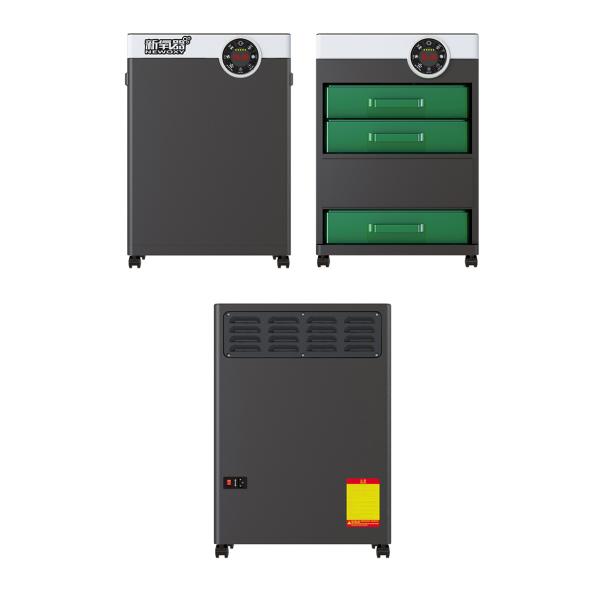150W HEPA Filter Mobile Fume Extractor Electrostatic Spraying